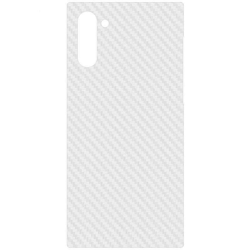 IMAK Carbon Fiber Texture Soft PVC Back Protector til Samsung Galaxy Note 10 IMAK Carbon Fiber Texture Soft PVC Back Protector til Samsung Galaxy Note 10